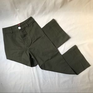 *SOLD* Staud high rise cropped pants XS